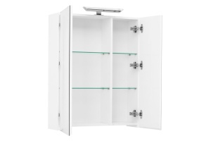 Зеркало-шкаф Aquanet Йорк 70 белый - 2