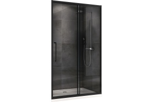 Душевая дверь ABBER Schwarzer Diamant 170 профиль черный (AG30170BH)