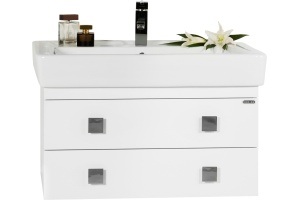 Тумба для комплекта Vod-Ok Квадро 80 белая