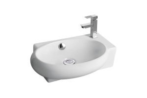 Раковина подвесная Ceramalux N 43 белый (9100L) - 3