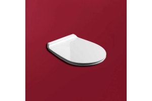 SIMAS Vignoni Сиденье для унитаза VI18/VI21/VI01, с микролифтом, цвет белый матовый/хром