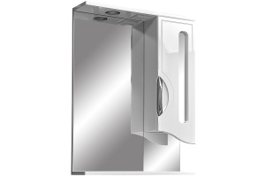 Зеркало-шкаф Stella Polar Сильва 60 R с подсветкой белый