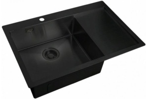 Мойка кухонная Zorg Light ZL R 780510-L GRAFIT