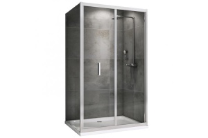 Душевой уголок Abber Sonnenstrand 100x70 хром (AG07100-S70)