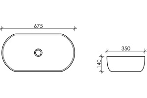 Раковина Ceramica Nova Element CN5022 - 2