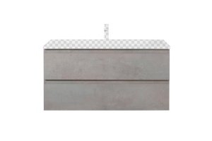 Тумба под раковину Cezares Molveno 90х50 Beton (MOLVENO-90-2C-SO-BET)