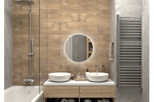 Зеркало с подсветкой ART&MAX Sanremo AM-San-550-DS-F