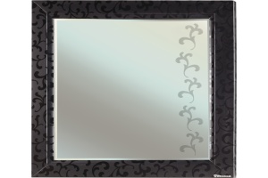 Зеркало Bellezza Маргарита 105 черное