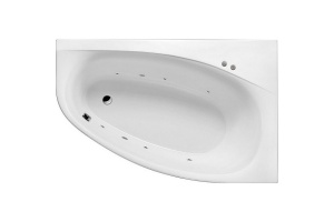 Акриловая ванна Excellent Kameleon 170x110 белая правая с гидромассажем