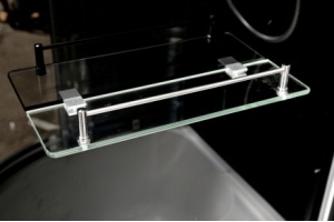 Душевая кабина Deto BM 100х100 с электрикой, хром (BM4510ELBLACK) - 3