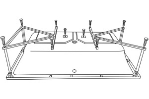 Каркас для ванны Excellent MR-06 - 2