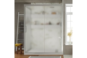 Душевой уголок STWORKI Эстерсунд DE019R90160200 160x90 см профиль хром матовый, стекло матовое