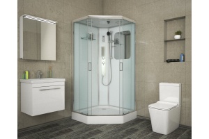 Душевая кабина Niagara Premium NG-6001-01GD 90х90х220 - 2