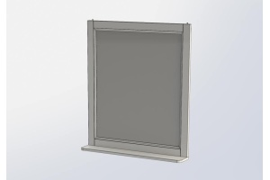 Зеркало Aquanet Бостон 80 ясень - 3