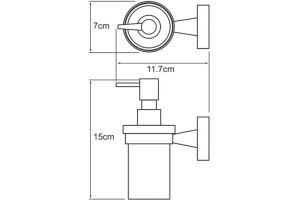 Дозатор Wasserkraft Isen K-4099 - 3