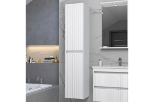 Шкаф-пенал Brevita Balaton 35 L, белый (BAL-05035-01-2Л)