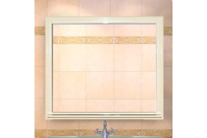 Зеркало Misty Шармель 105 светло-бежевая эмаль