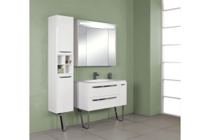 Тумба с раковиной Акватон Блент 80 белая - 2