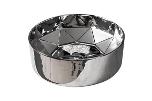 Раковина накладная Armadi Art NeoArt 40 серебро