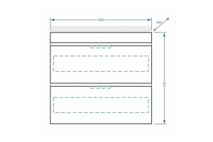Тумба под раковину подвесная Stella Polar Памелла 80 белая - 2