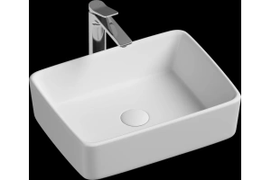 Раковина накладная Ceramica Nova Element 48х37 белая