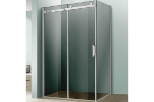 Душевой уголок Vincea Como 120х90 хром стекло тонированное