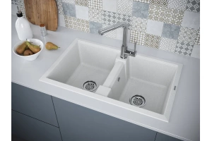 Мойка кухонная Paulmark Zwilling 81 серый матовый - 3