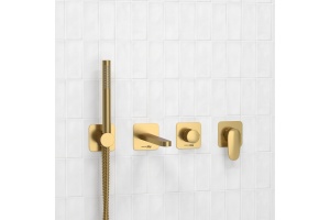 A3651.282.284.285.194.286 Встраиваемый комплект для ванны с лейкой и изливом