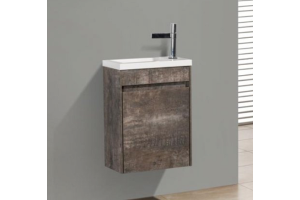 Тумба с раковиной BelBagno Pietra mini 46 коричневый