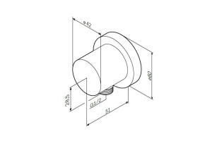 Шланговое подключение AM.PM F0600E00 - 2