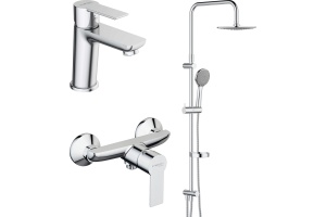 Душевой комплект STWORKI by Damixa Хельсинки HFSG97000 + HFHS20000 + HFHS02100