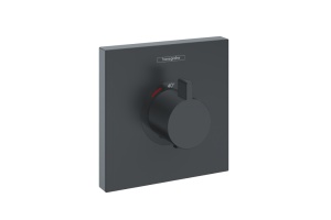 Смеситель для душа Hansgrohe ShowerSelect HighFlow с термостатом черный матовый