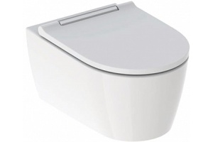 Унитаз подвесной Geberit One 500.202.01.1 с крышкой-сиденьем микролифт