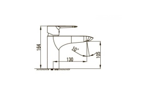Смеситель для раковины KAISER Sena (74211) - 2