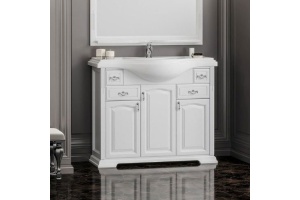 Мебель для ванной Opadiris Риспекто 100 белая матовая - 2