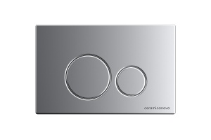 Инсталляция для унитаза Ceramica Nova Envision с кнопкой смыва хром матовый - 2