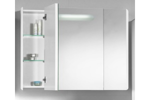 Зеркало-шкаф Vod-Ok Флорена 100 белый - 3