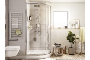 Душевой уголок STWORKI Хельсинки DE018RL9090200CH 90x90 см профиль хром глянец - 2