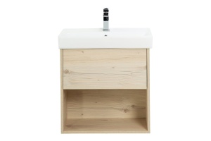 Комплект мебели BelBagno Neon 60 светлое дерево - 3