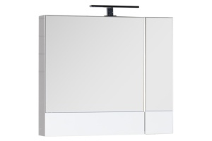 Зеркало-шкаф Aquanet Нота 75 камерино белый