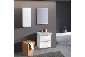 Мебель для ванной Dreja.eco Q Plus 55 белая