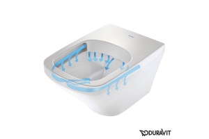 Чаша для подвесного унитаза Duravit DuraStyle белый, без сиденья (2551090000) - 2