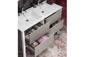 Комплект мебели напольный Opadiris Рубинно 120 серый - 3