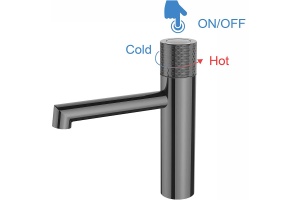 Смеситель для раковины Vincea Desire вороненая сталь - 2