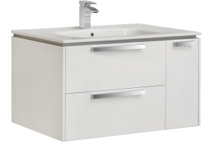 Тумба для комплекта Roca Lago 80 белый глянец - 3