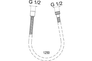 BD125AA Set ALPHA 4 в 1 (A7184AA + B961368AA + A2403AA + BC807AA ) смеситель для душа - 3
