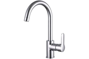 Смеситель для кухни, сатин, Cuba, IDDIS, CU1BNJ0i05