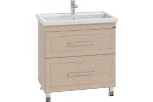 Тумба под раковину напольная Санта Венера 80 светлое дерево