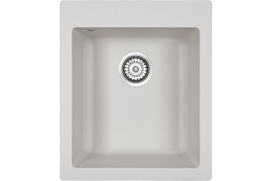 Мойка кухонная Paulmark Leer PM104249-WH белый