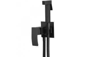 Гигиенический душ Abber Wasserfall черный, матовый (AF8625B)